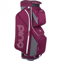DIRECT BAGS TRAVERSE 191 CART BAG GARNET/HEATHER GREY 34149-11035545-02
